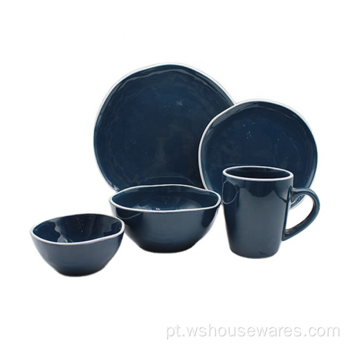 Conjunto de Louça de Luxo Glazes de Luxo Glaze